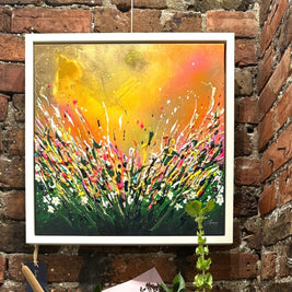 Amber Blooms -The Original Painting