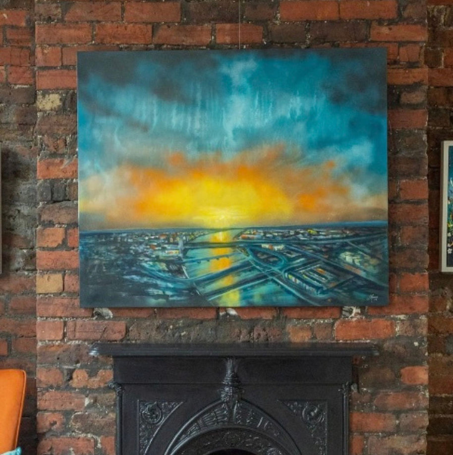 Belfast Dawn - The Original Painting