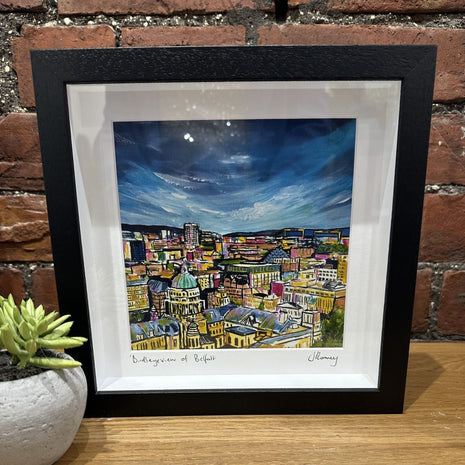 Birds Eye View Of Belfast