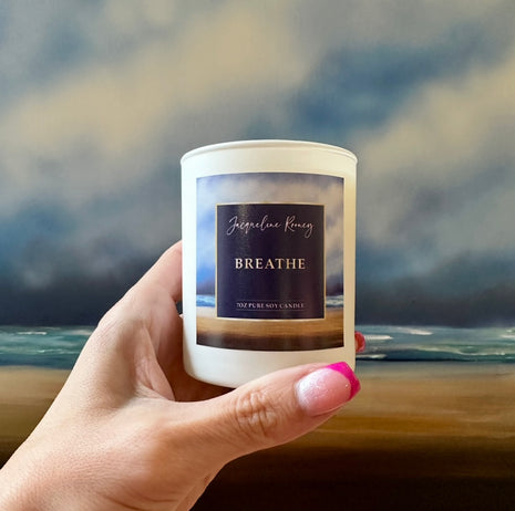 ‘Breathe’ luxury soy candle
