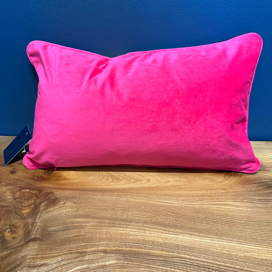 ‘Courage’ Luxury velvet cushion