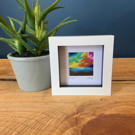 “Courage” mini framed print