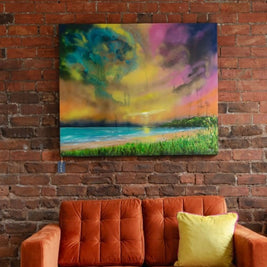 Crawfordsburn Light - The Original Painting