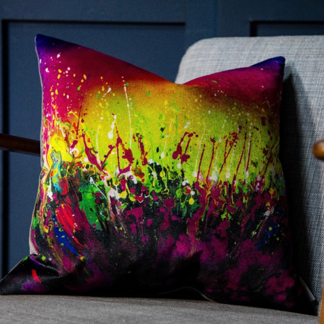 "Vibrance" Luxury Velvet Cushion
