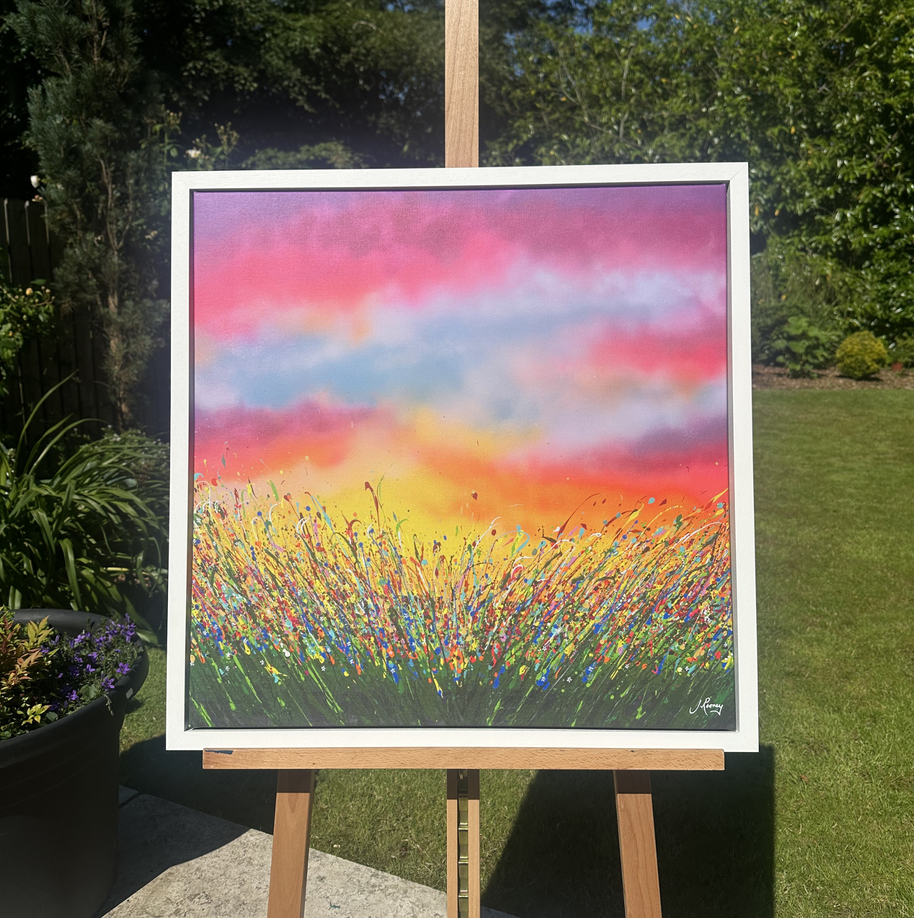 ‘Meadow Of Joy’ canvas print