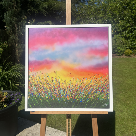‘Meadow Of Joy’ canvas print