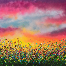 ‘Meadow Of Joy’ canvas print