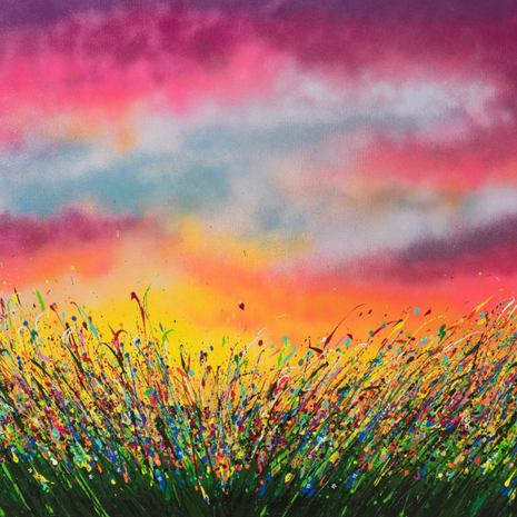 ‘Meadow Of Joy’ canvas print