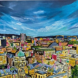 Birds Eye View Of Belfast