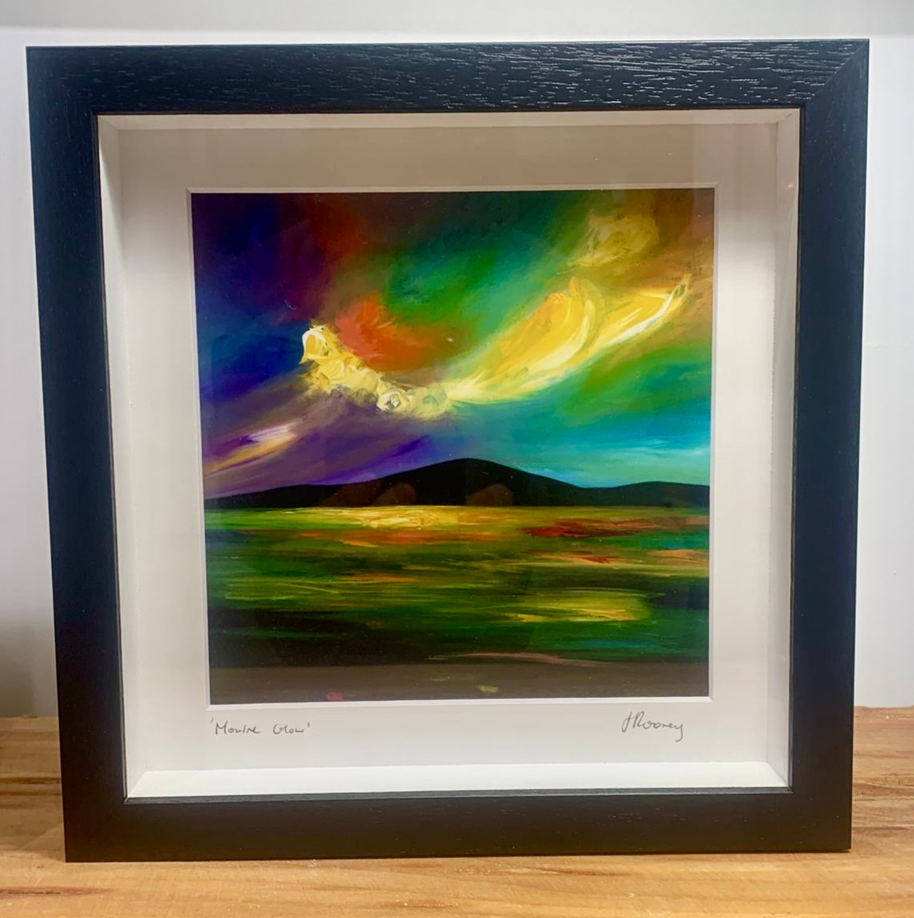 ‘Mourne Glow’ Mini Framed Print.