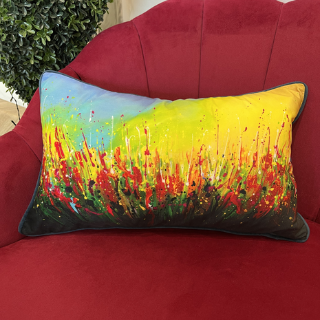 “Rise and Shine” Luxury Velvet Cushion