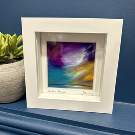 “Violet Dreams” framed print