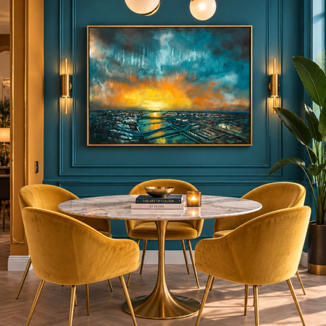 Belfast Dawn - The Original Painting