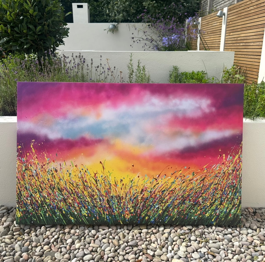 ‘Meadow Of Joy’ canvas print