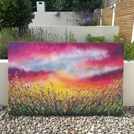 ‘Meadow Of Joy’ canvas print