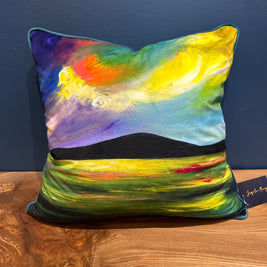 “Mourne Glow” Luxury Velvet cushion