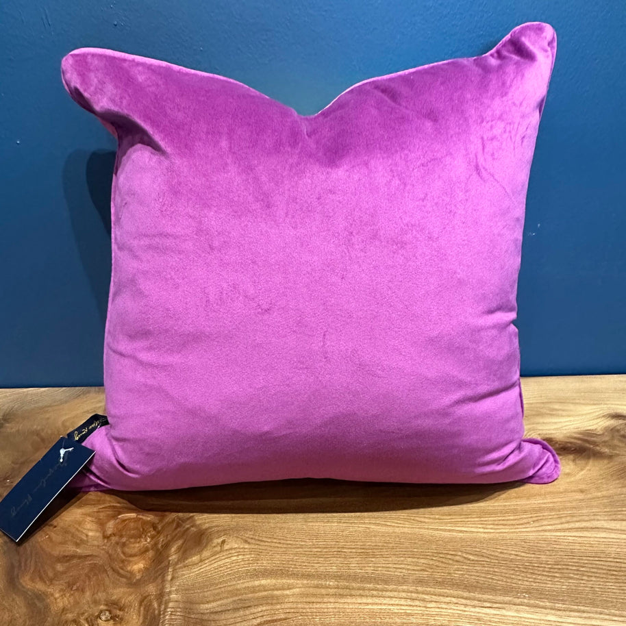 ‘New Day Dawning’ luxury velvet cushion