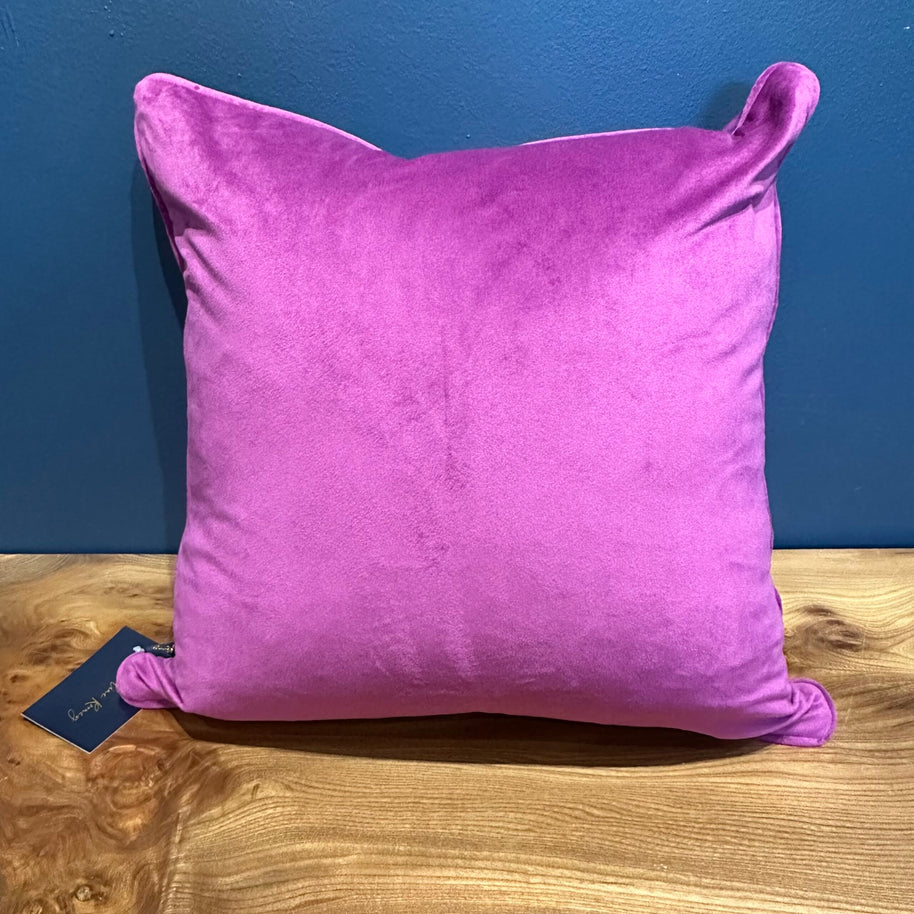 ‘Resilience’ luxury velvet cushion