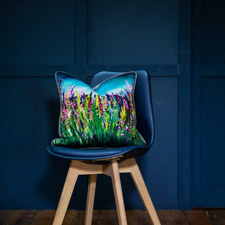 "Spring Symphony" Luxury Velvet Cushion