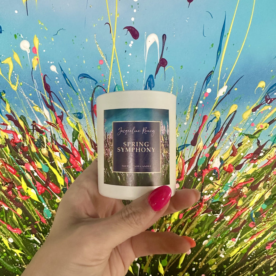 ‘Spring Symphony’ luxury soy candle