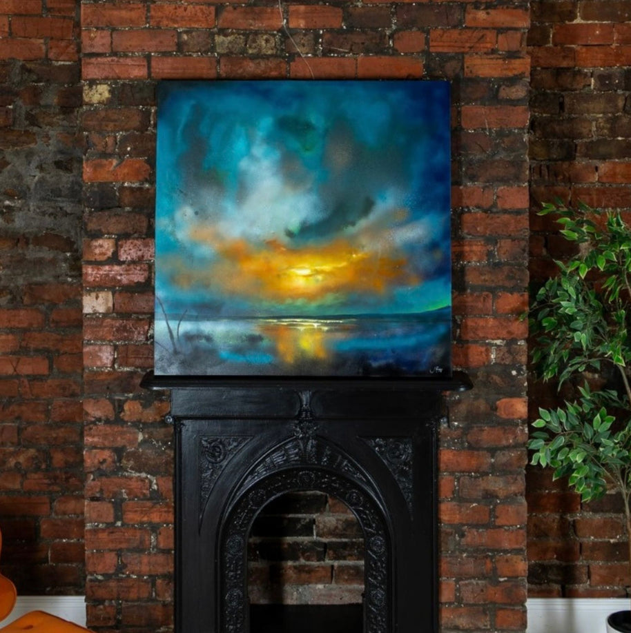 Where Hope Breaks Through - The Original Painting