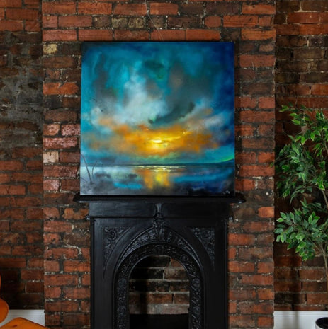 Where Hope Breaks Through - The Original Painting